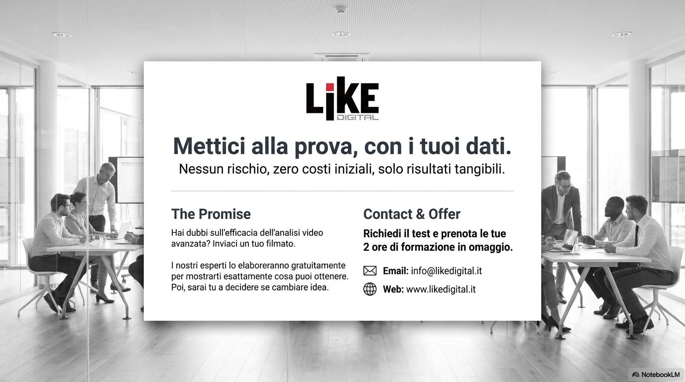 LiKE DIGITAL, Mettici alla prova con i tuoi dati, test gratuito e 2 ore di formazione in omaggio